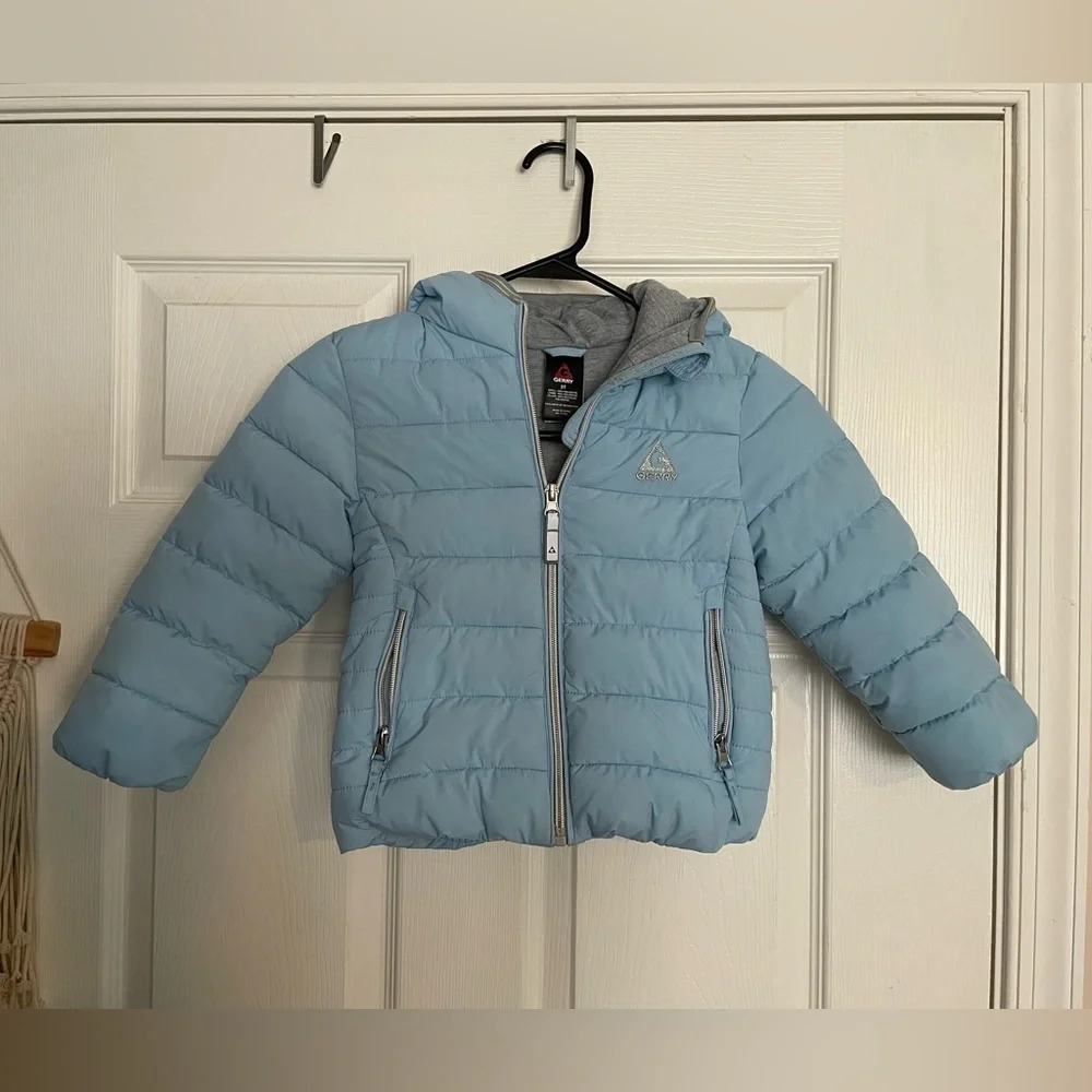 Gerry Weber Toddler Kids Light Blue Puffer Jacket size 3T
